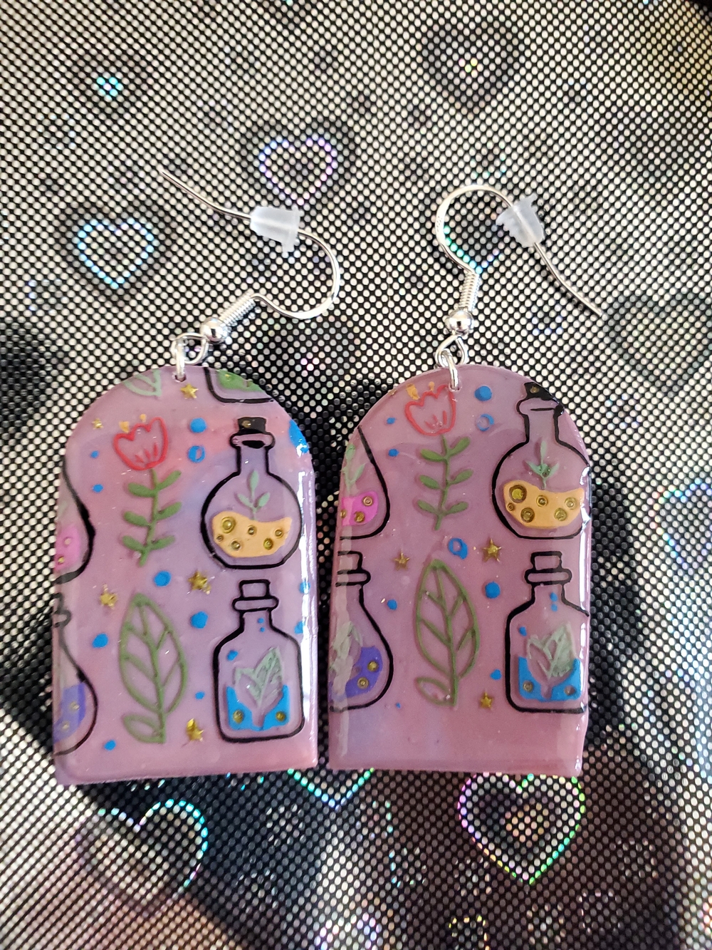 Botanical Potion Drop Earrings